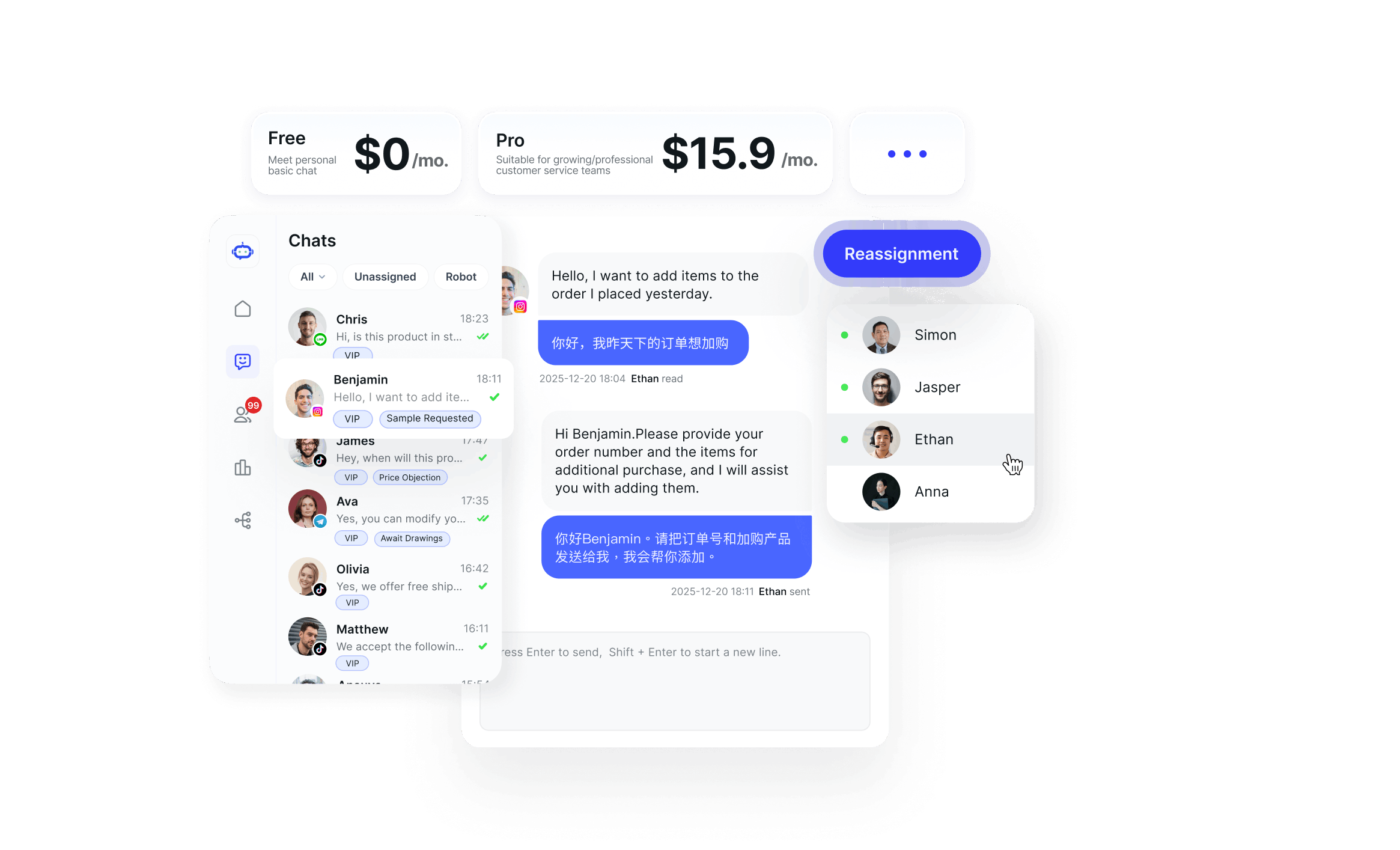Lifetime Free and Transparent Predictable Pricing Model